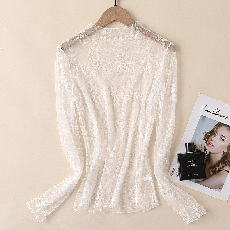 Floral Veil Lace Top