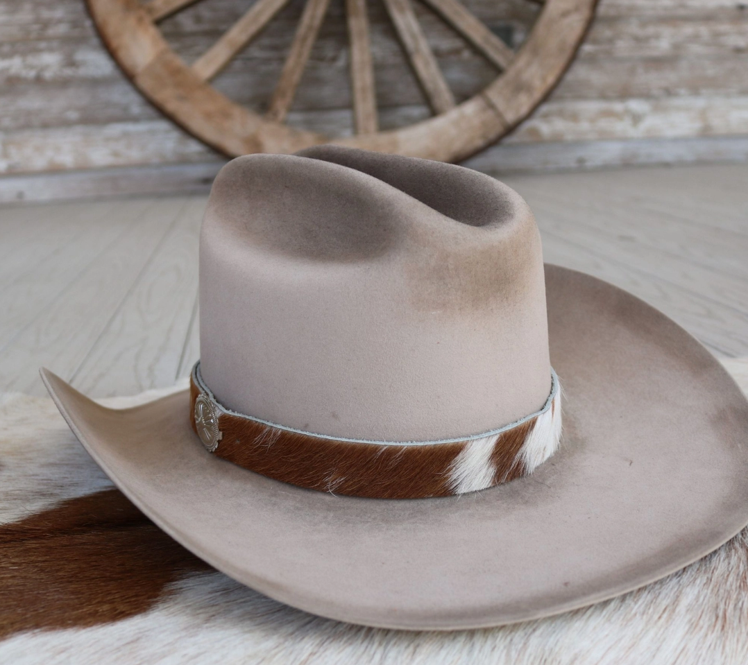 Cowhide Hat Band