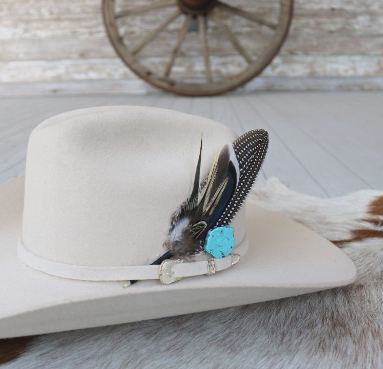 Turquoise Stone Hat Pin