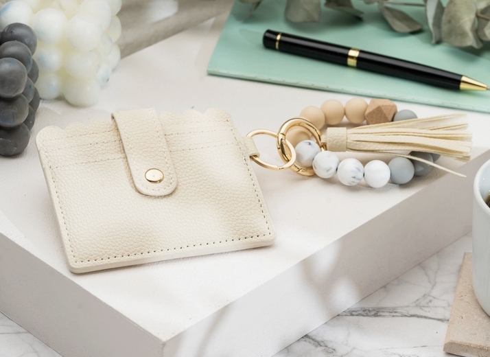 Chic Leather Wristlet Wallet