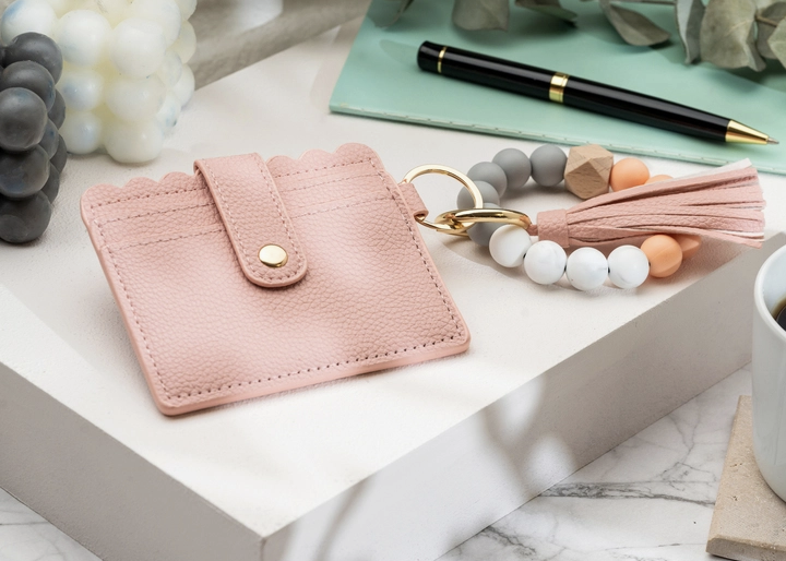 Chic Leather Wristlet Wallet