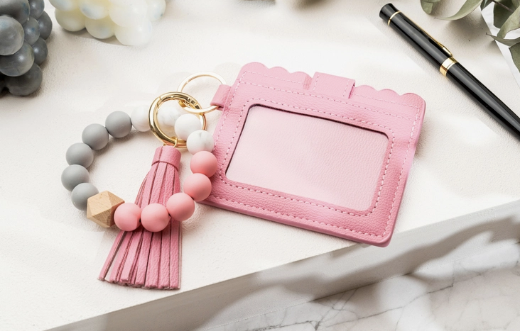 Chic Leather Wristlet Wallet