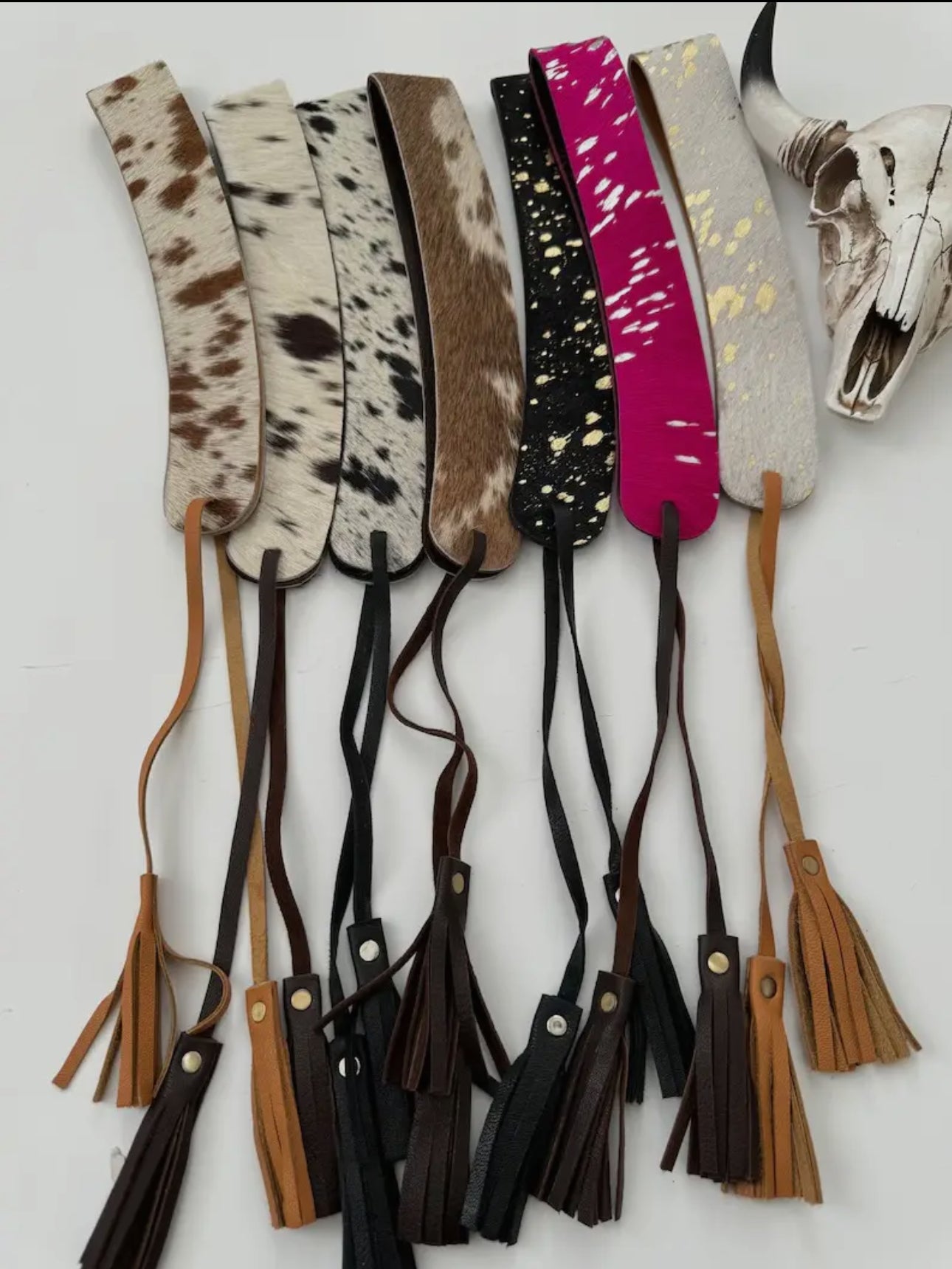 Cowhide Leather Hat Band