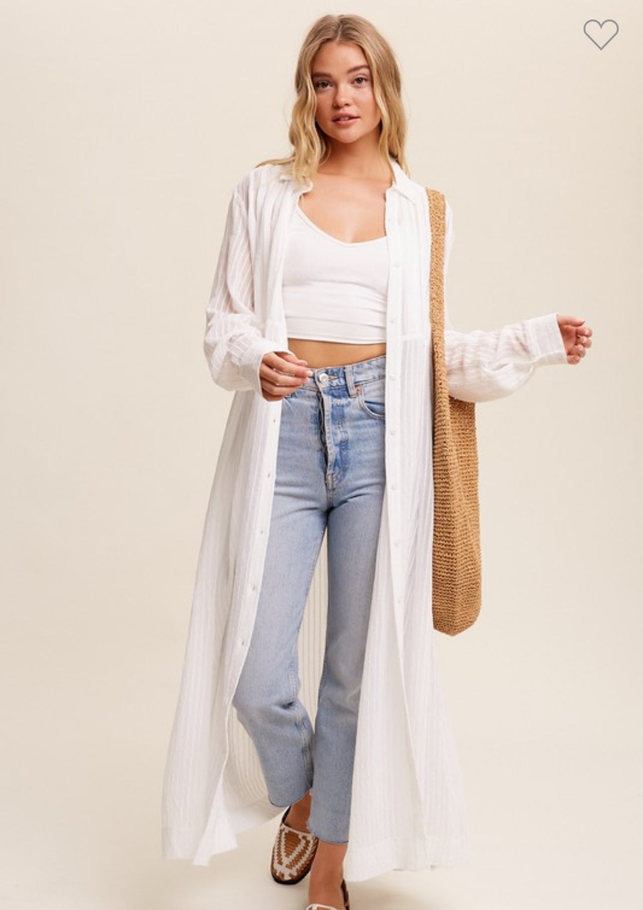 Haven Maxi Shirt Dress