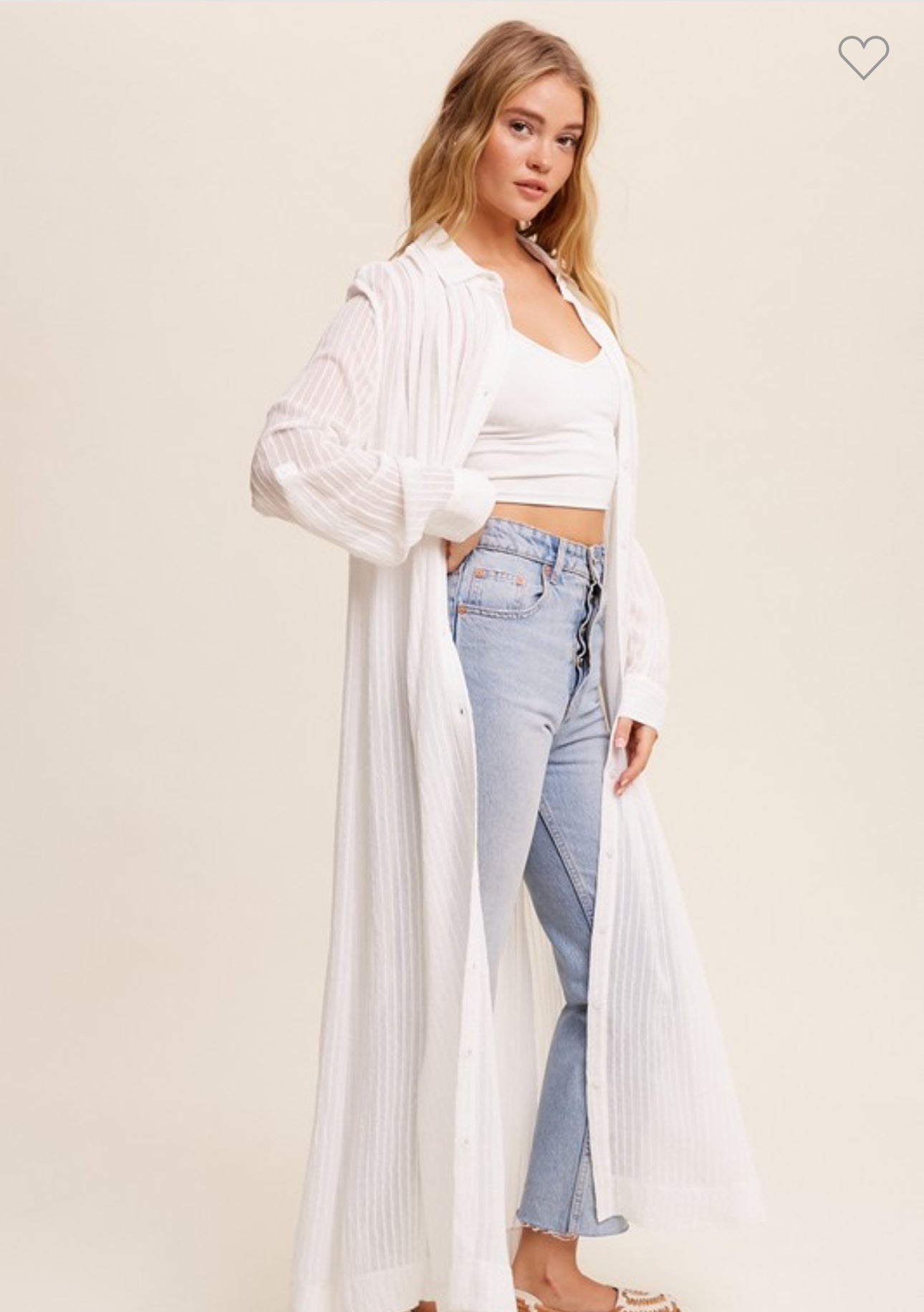 Haven Maxi Shirt Dress