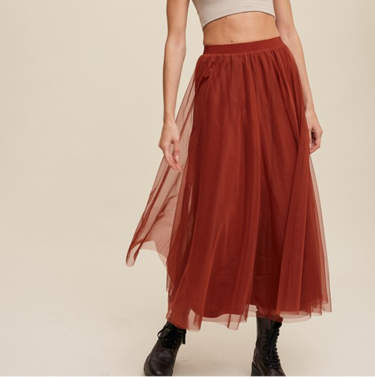Rustwood Tulle Skirt