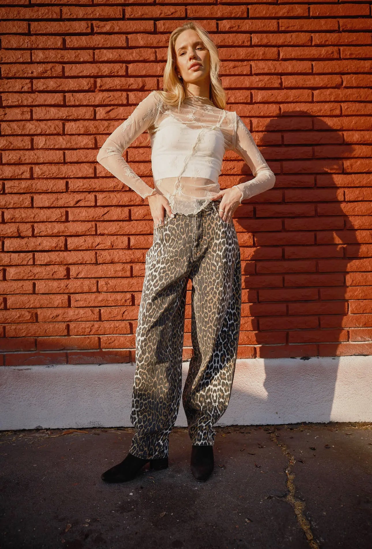 Mystic Leopard Jeans