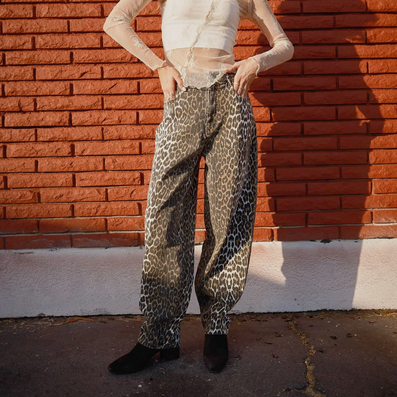 Mystic Leopard Jeans