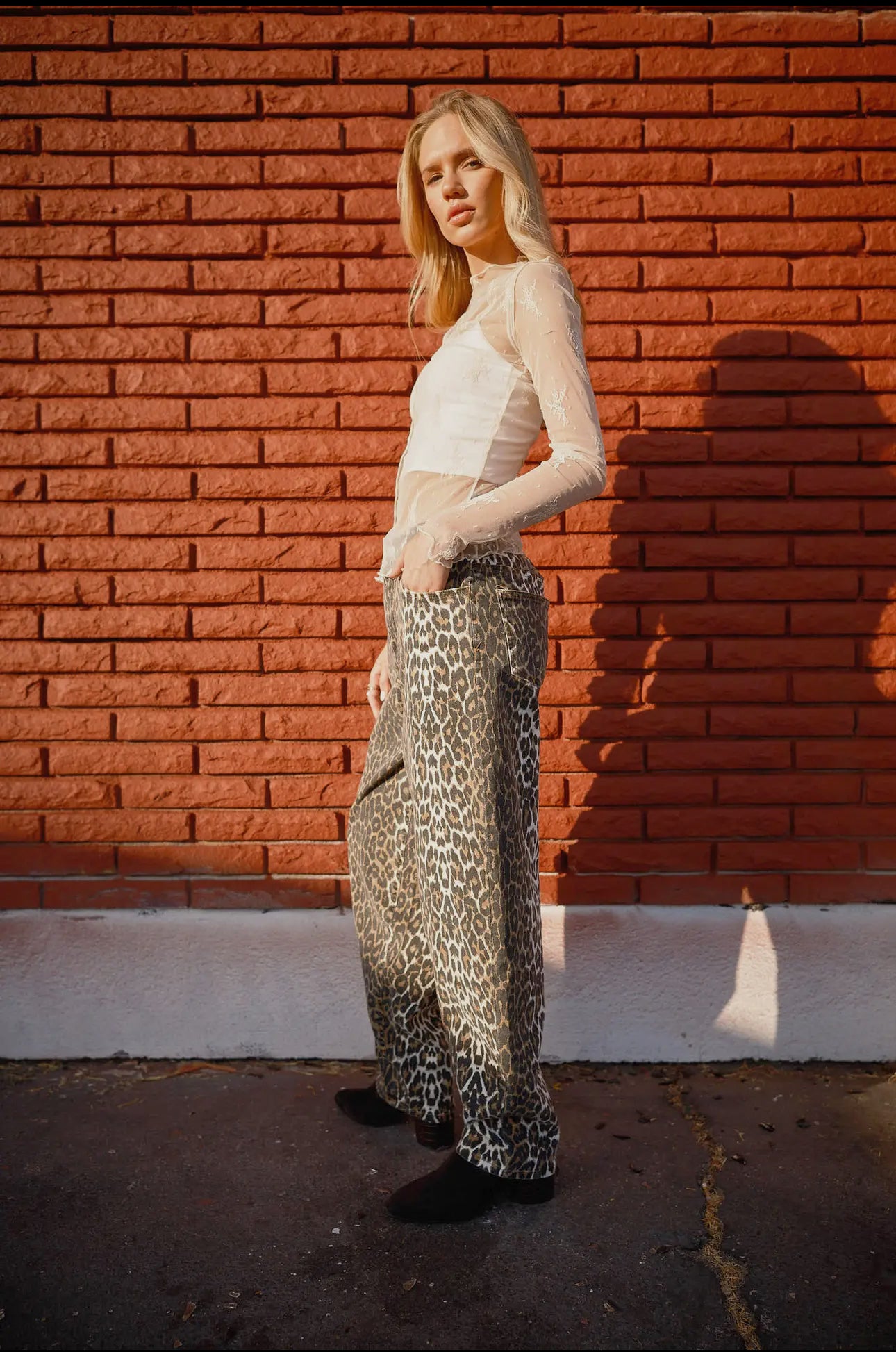 Mystic Leopard Jeans