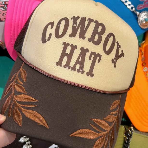 "Cowboy Hat" Trucker Hat