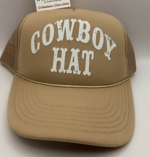"Cowboy Hat" Trucker Hat
