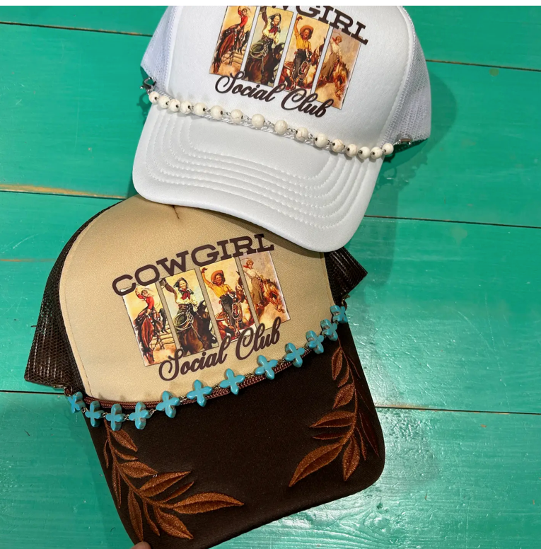 "Cowgirl Social Club" Trucker Hat