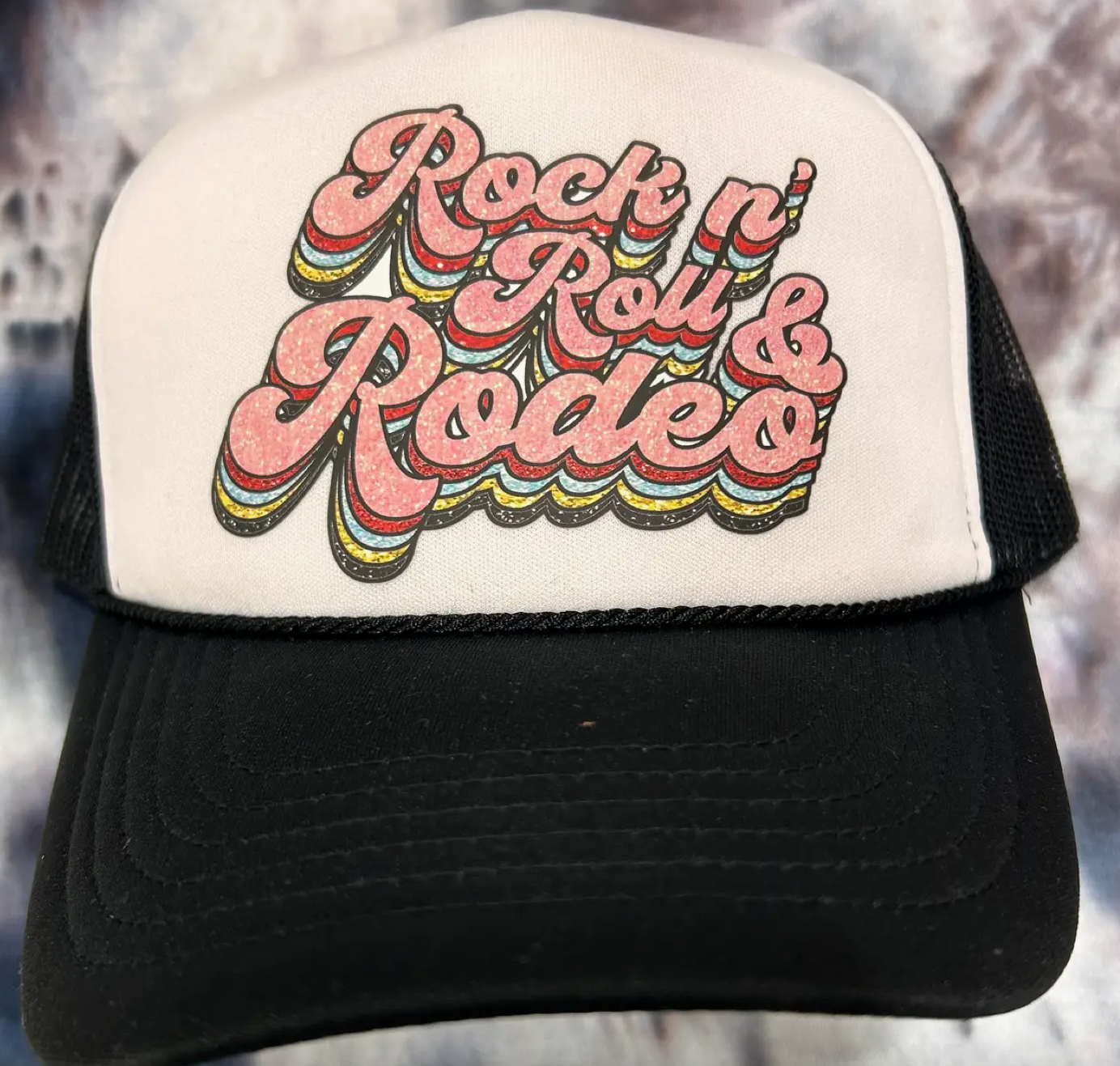 "Rock n' Roll & Rodeo" Trucker Hat