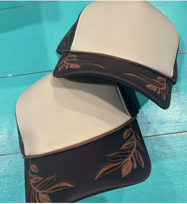 Blank Khaki Trucker Hat