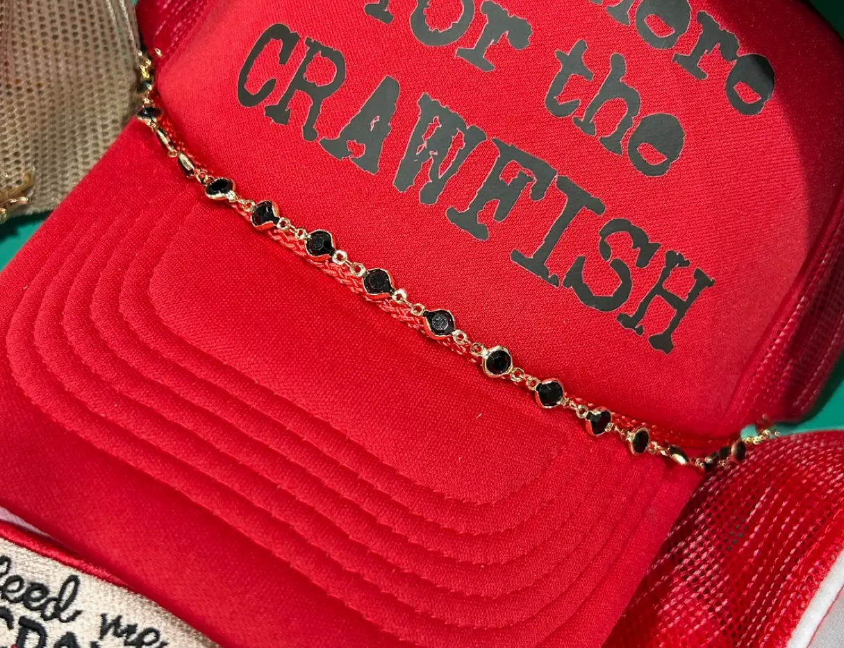 Blackcrystal Trucker Hat Chain