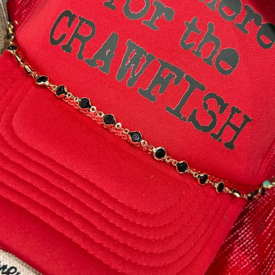 Blackcrystal Trucker Hat Chain