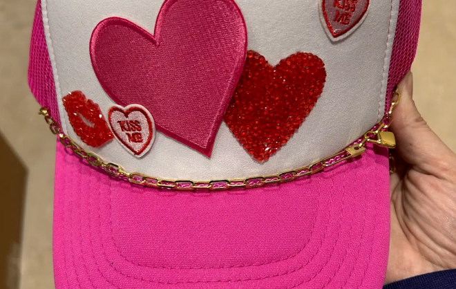 Locket Trucker Hat Chain