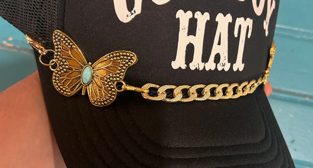Butterfly Trucker Hat Chain