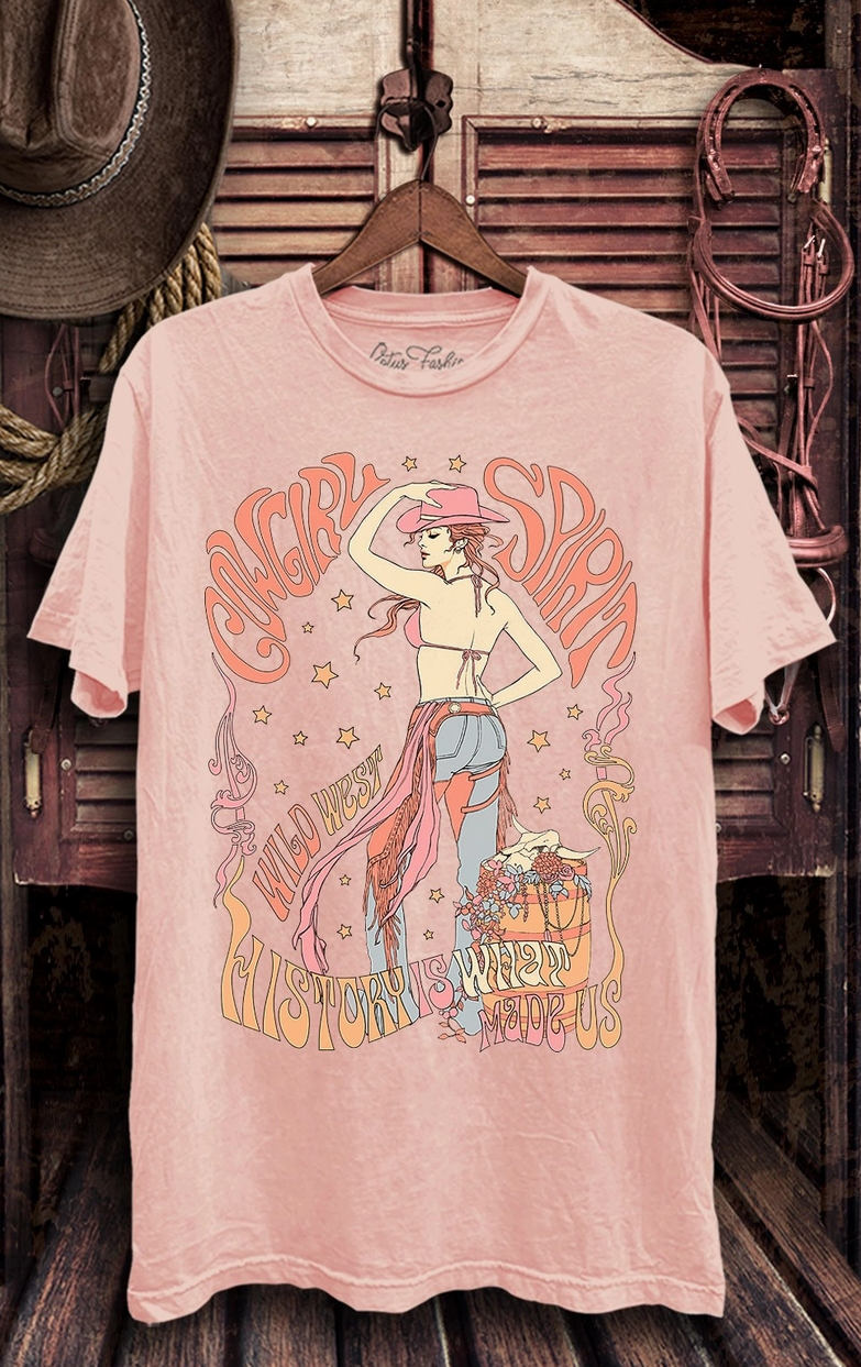 Cowgirl Wild West Tee
