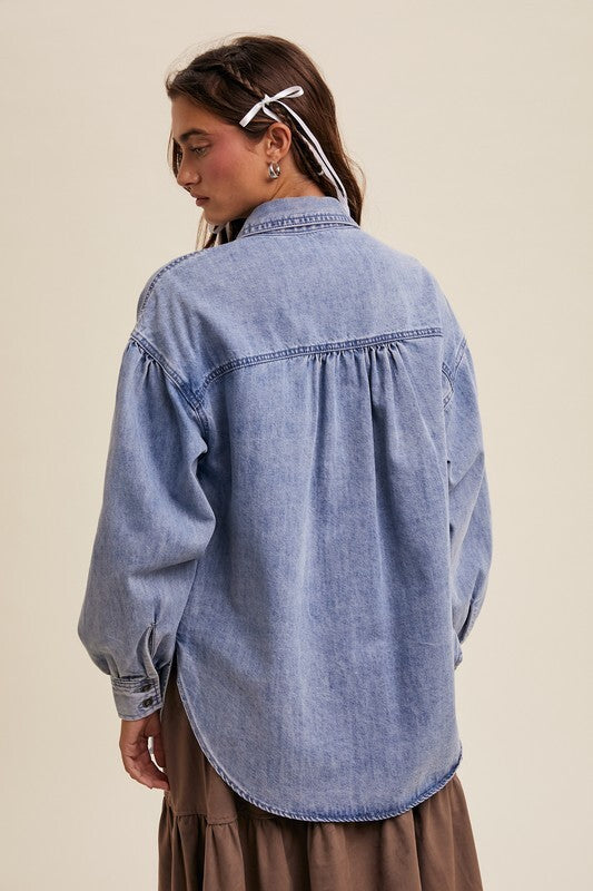 Heartland Denim Shacket