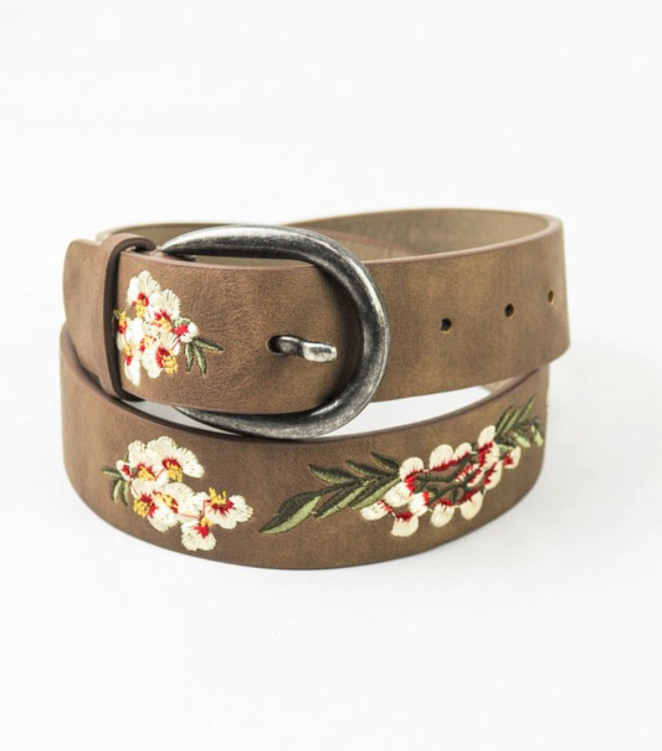 Nomadic Mocha Hibiscus belt