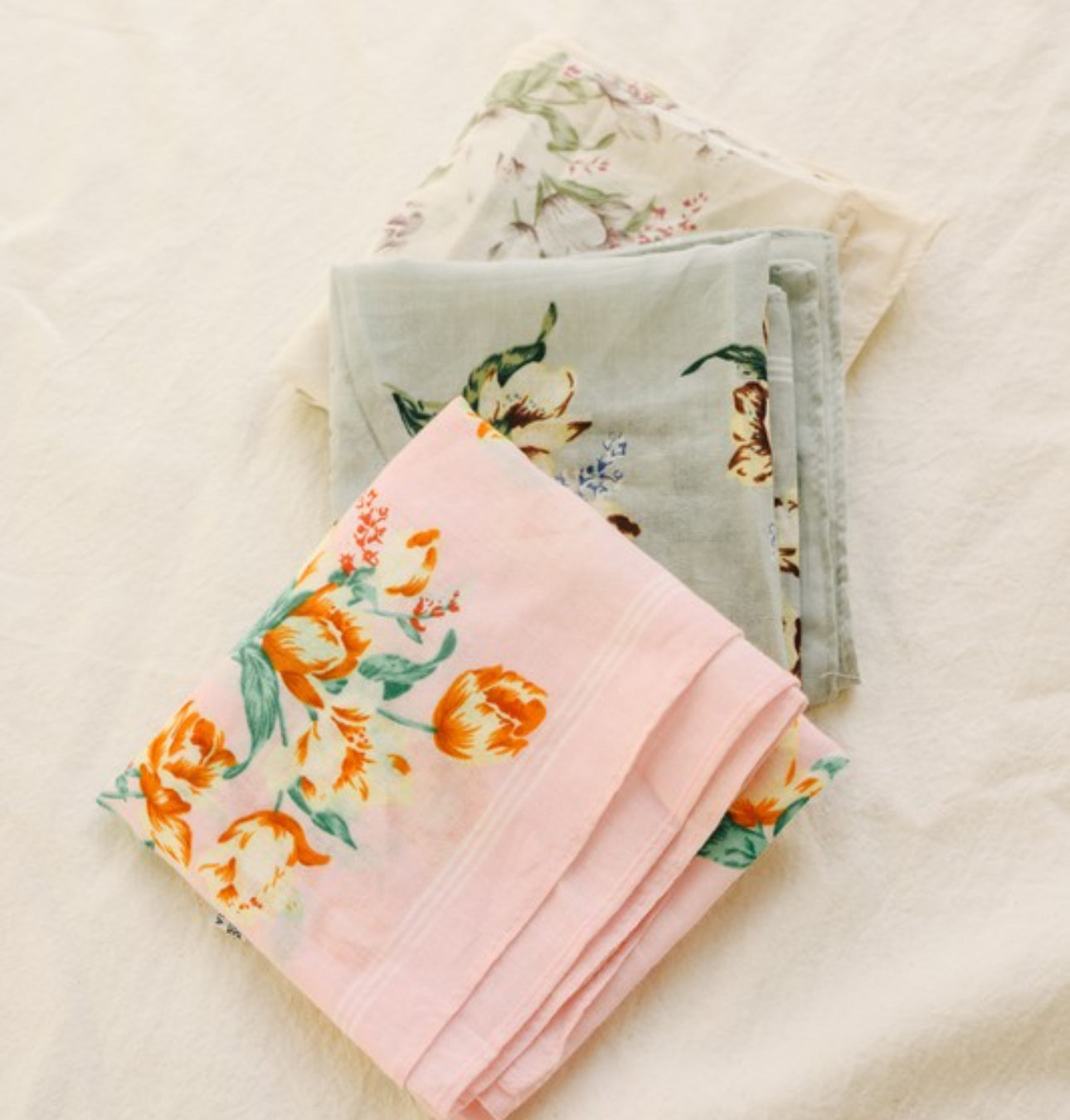 Blossom Breeze Floral Bandanna