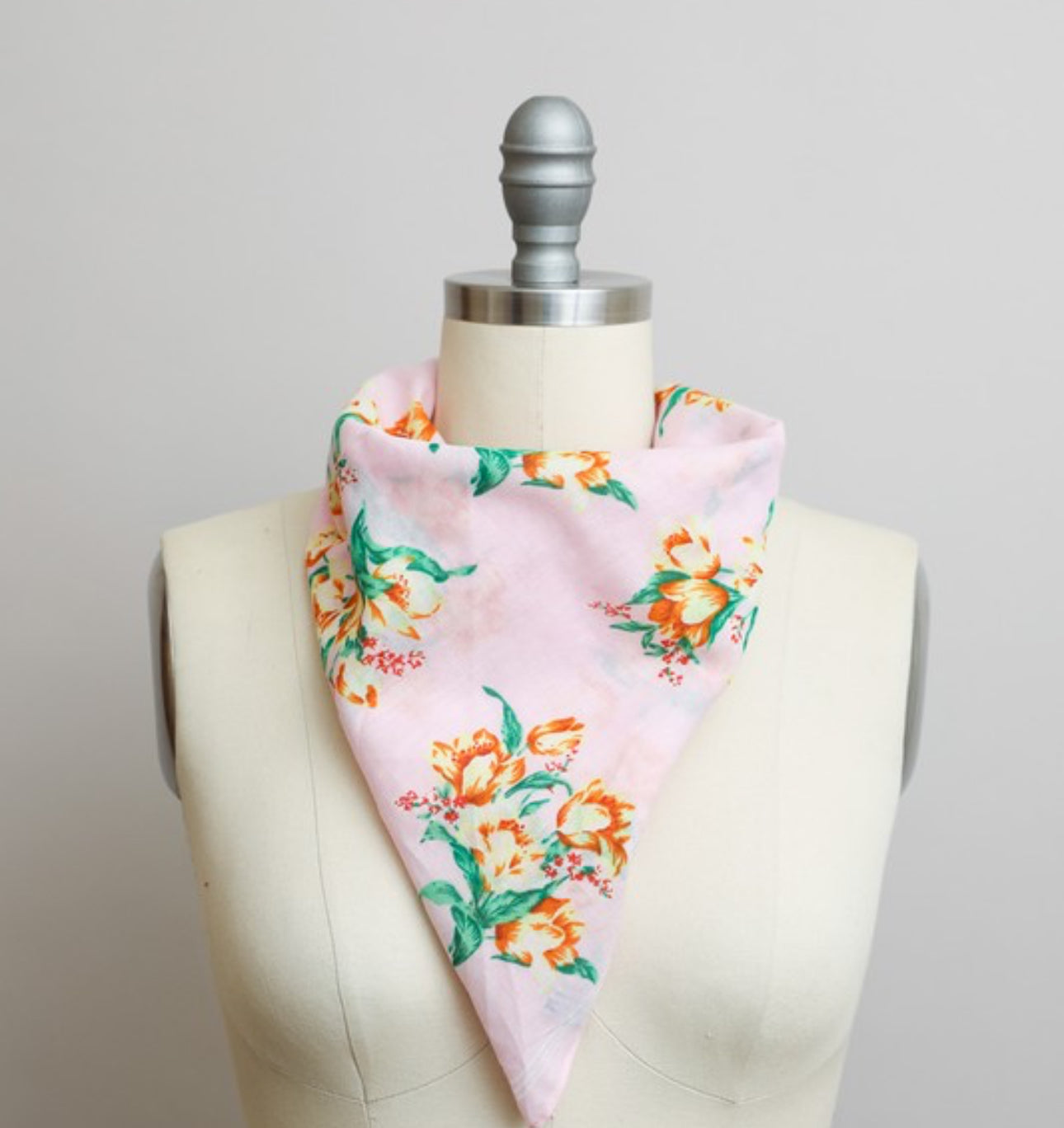 Blossom Breeze Floral Bandanna