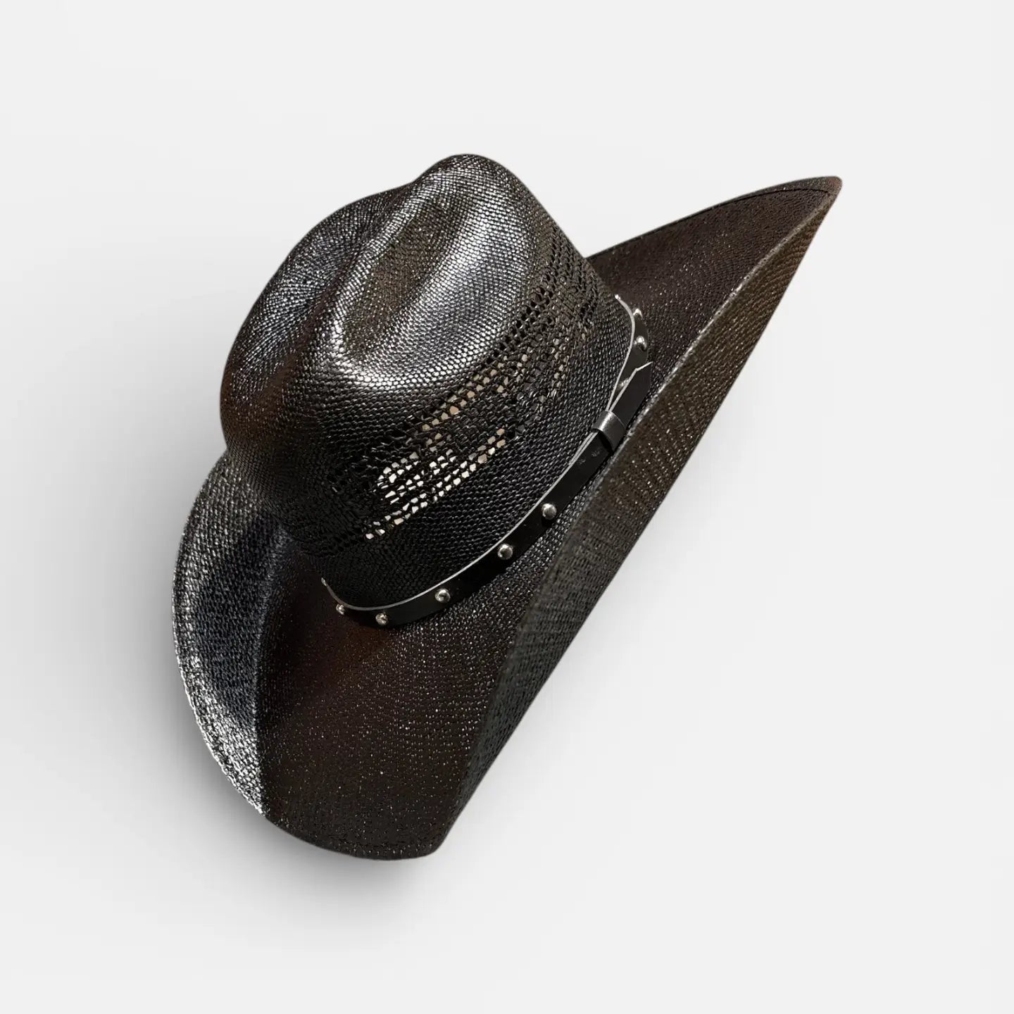 Black Straw Cattleman Cowboy - Unisex