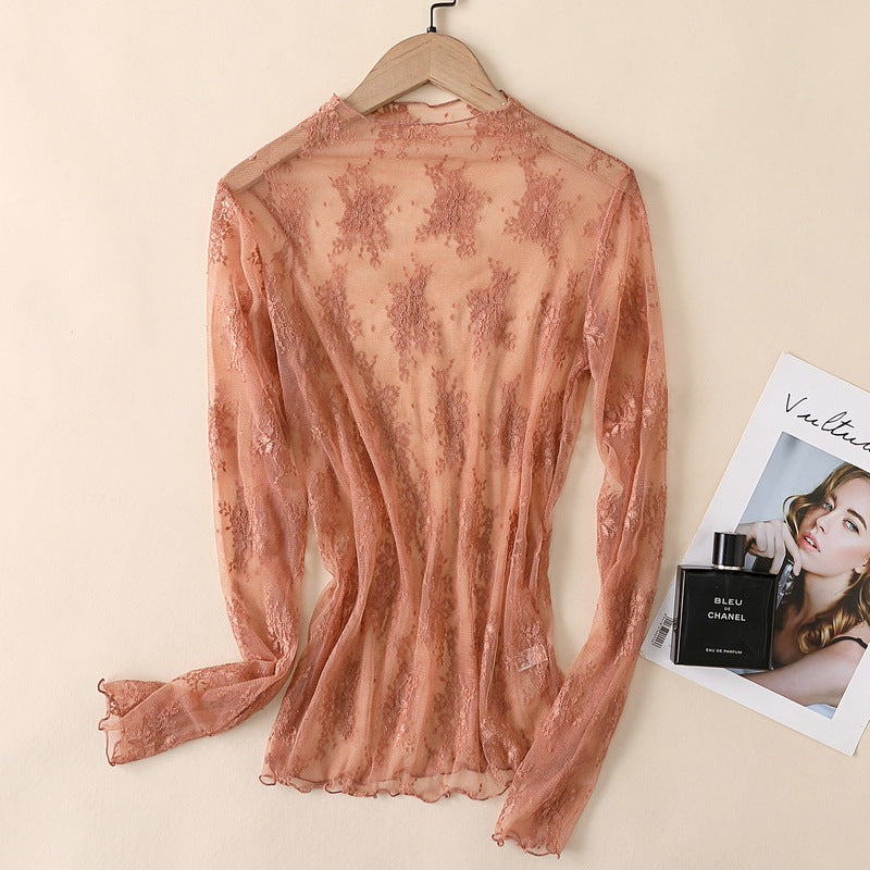 Floral Veil Lace Top