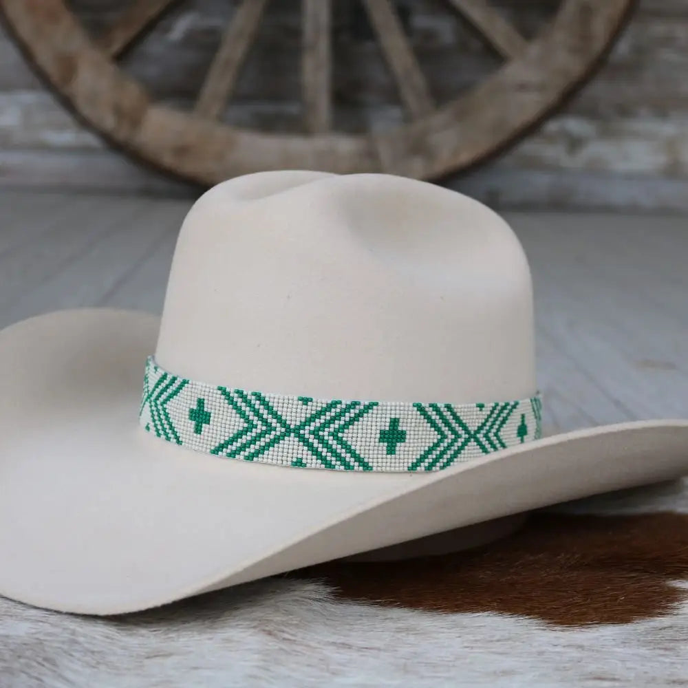 Western Beaded Hat Band