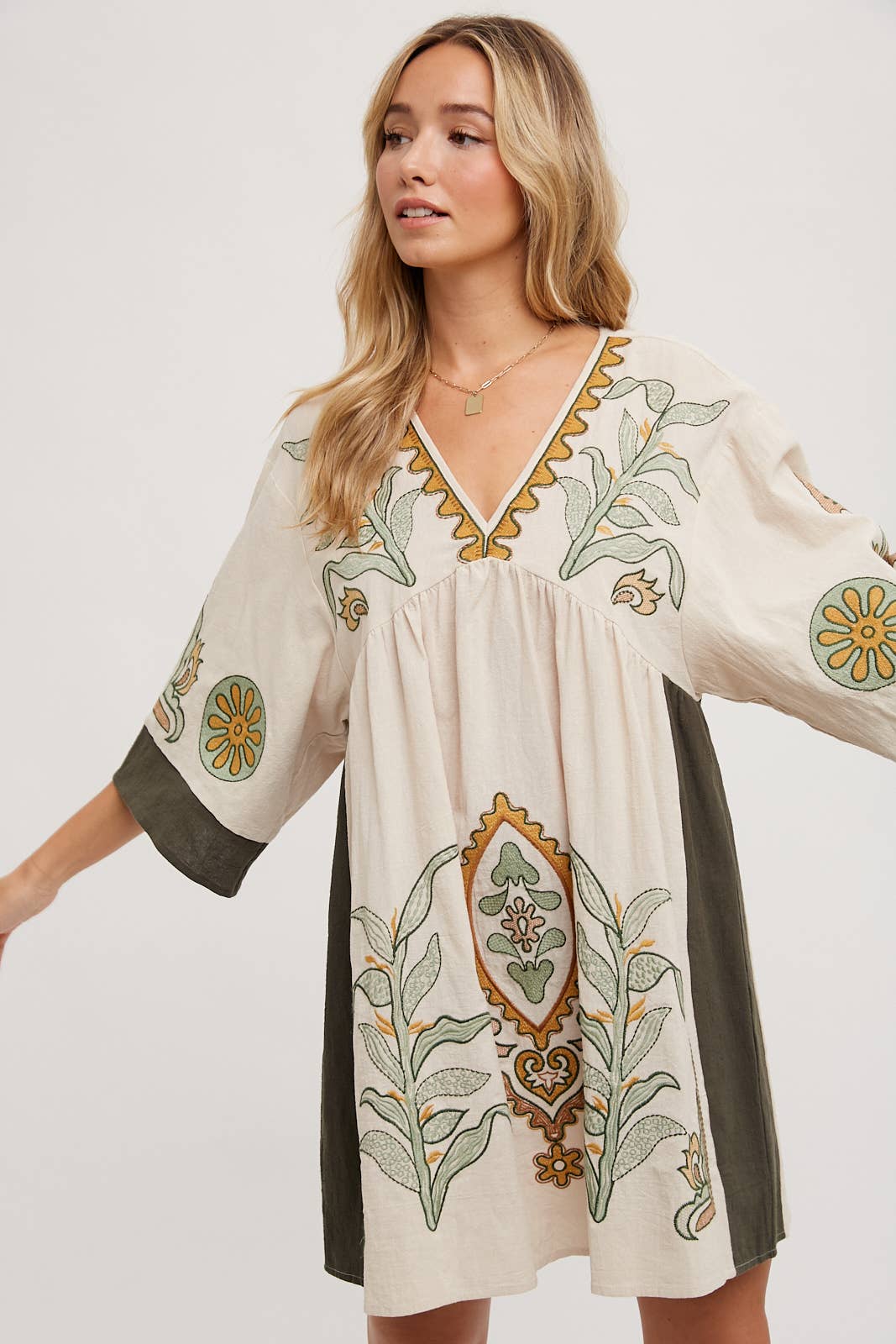 SageBrush Dream Boho Maxi Dress
