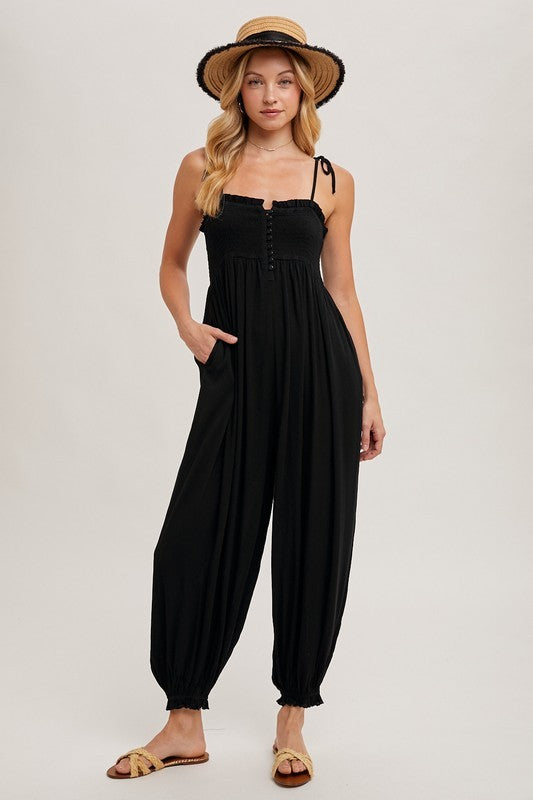 Gauze Jumpsuit