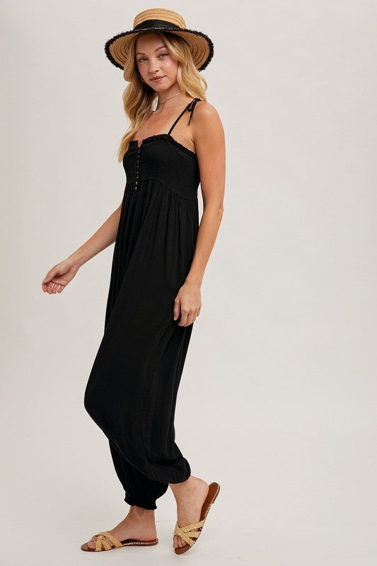 Gauze Jumpsuit