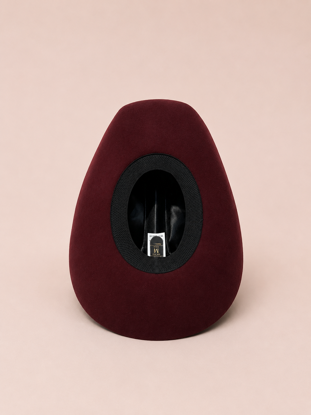 Premium Wool Cattleman Cowboy Hat - Burgundy