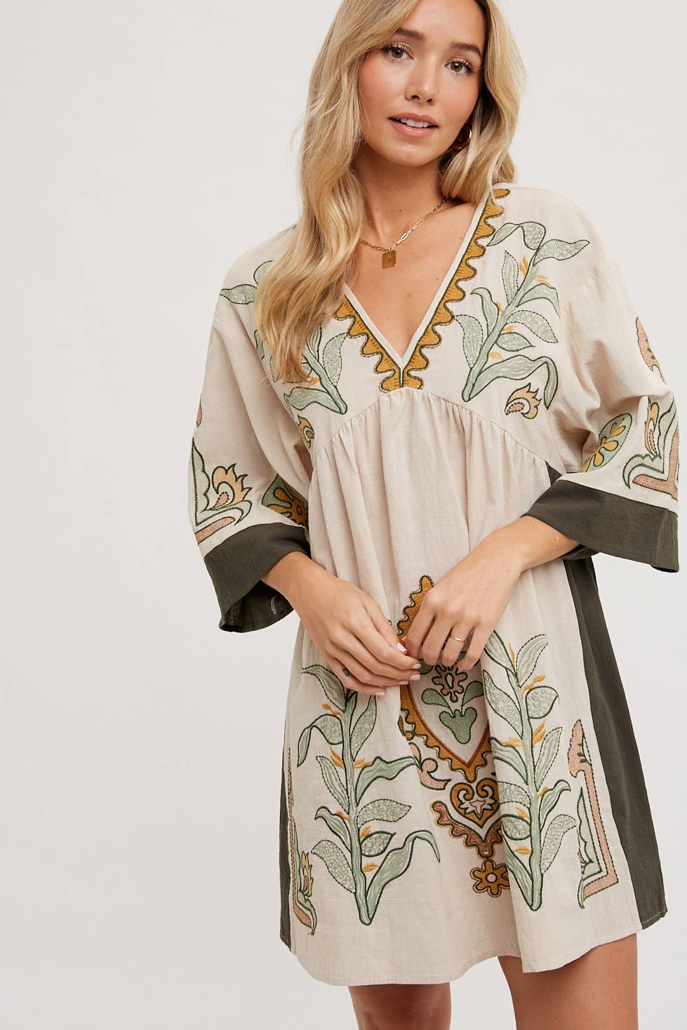 SageBrush Dream Boho Maxi Dress