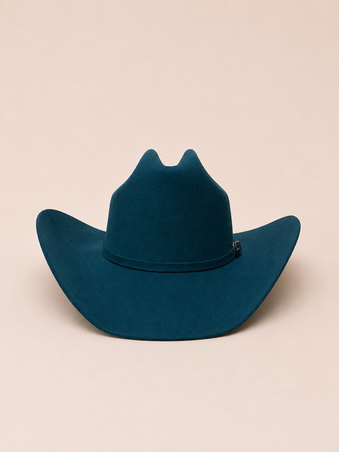 Premium Wool Cattleman Cowboy Hat - Fiji Blue