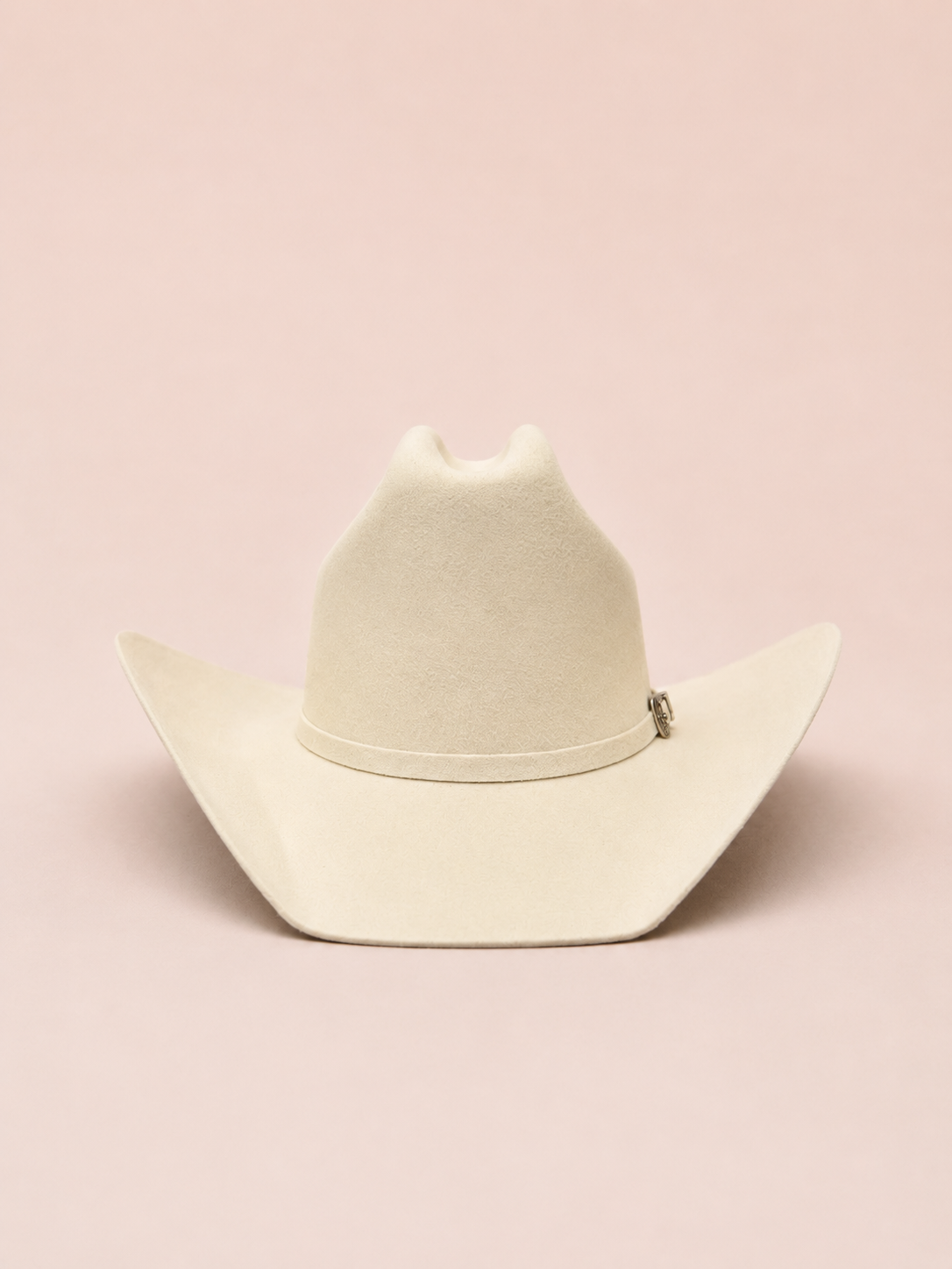 Premium Wool Cattleman Country Hat - Ivory