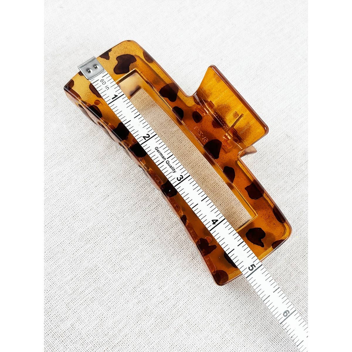 Rectangle Hair Claw Clip | Large Claw Clip for Thick Hair