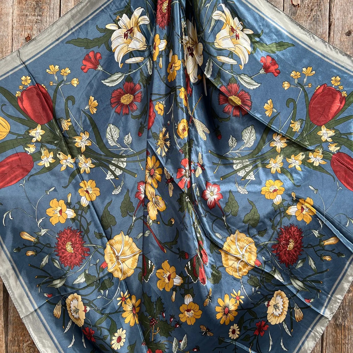 Tulips and Lilies Wild Scarf