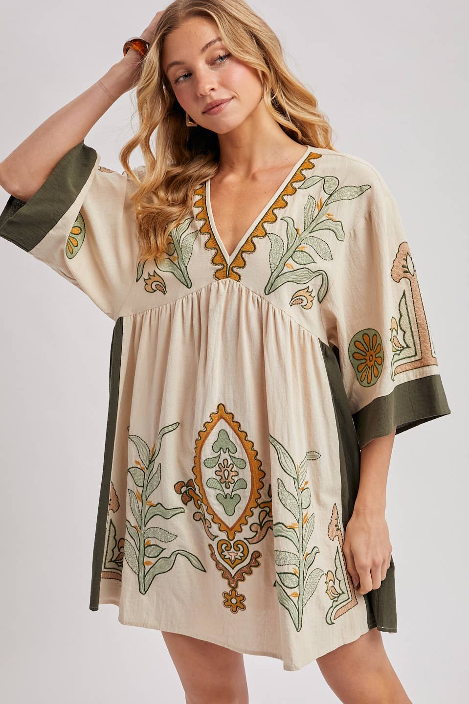 SageBrush Dream Boho Maxi Dress