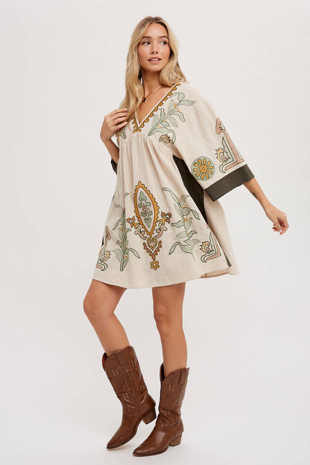 SageBrush Dream Boho Maxi Dress