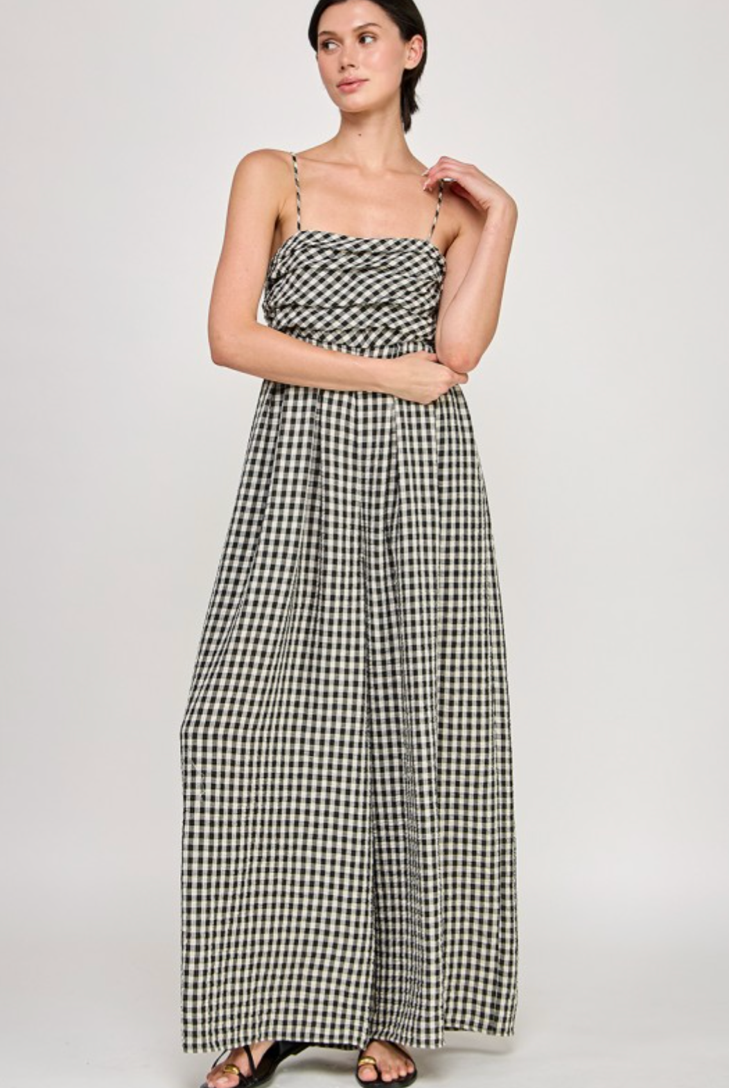 Coastal Gingham One-Piece
