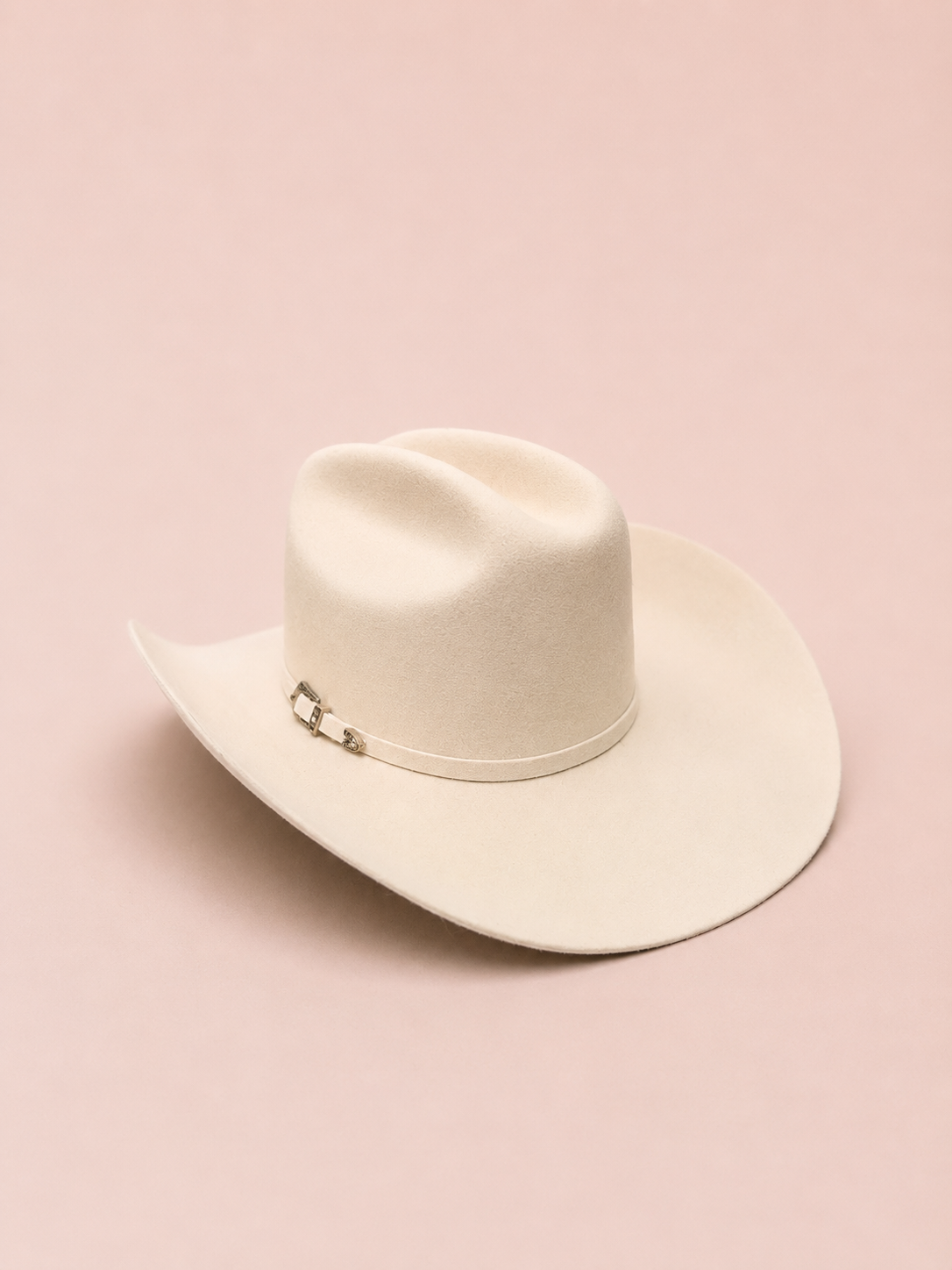 Premium Wool Cattleman Country Hat - Ivory
