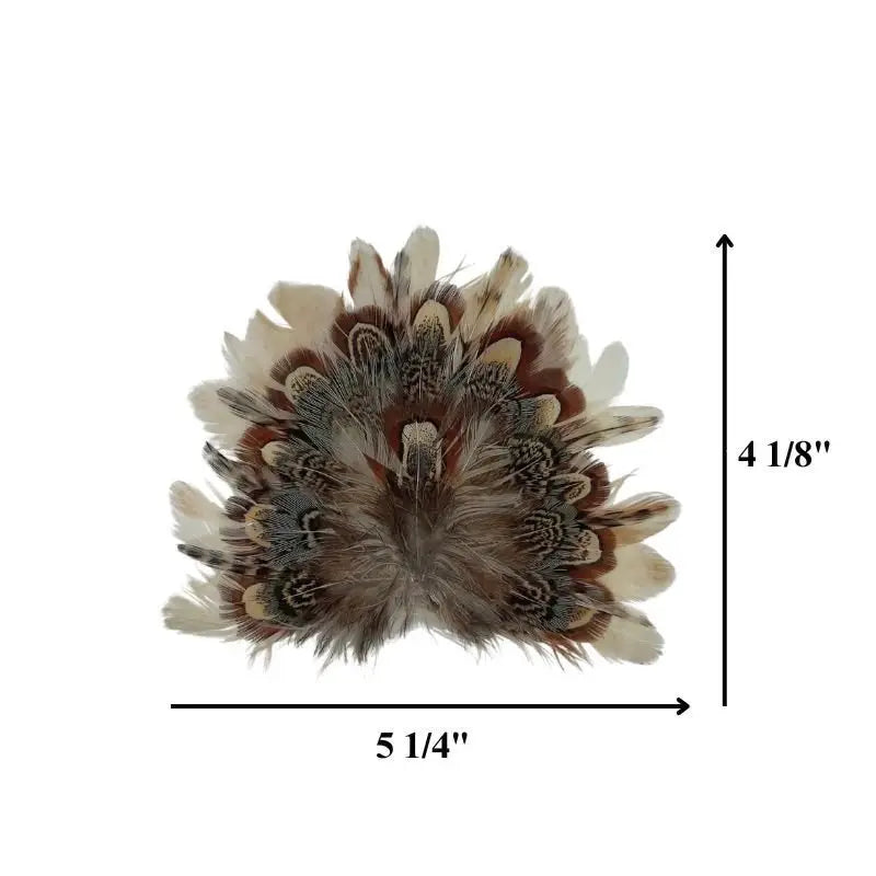 Natural Feather Crest - Hat Customization Accessory