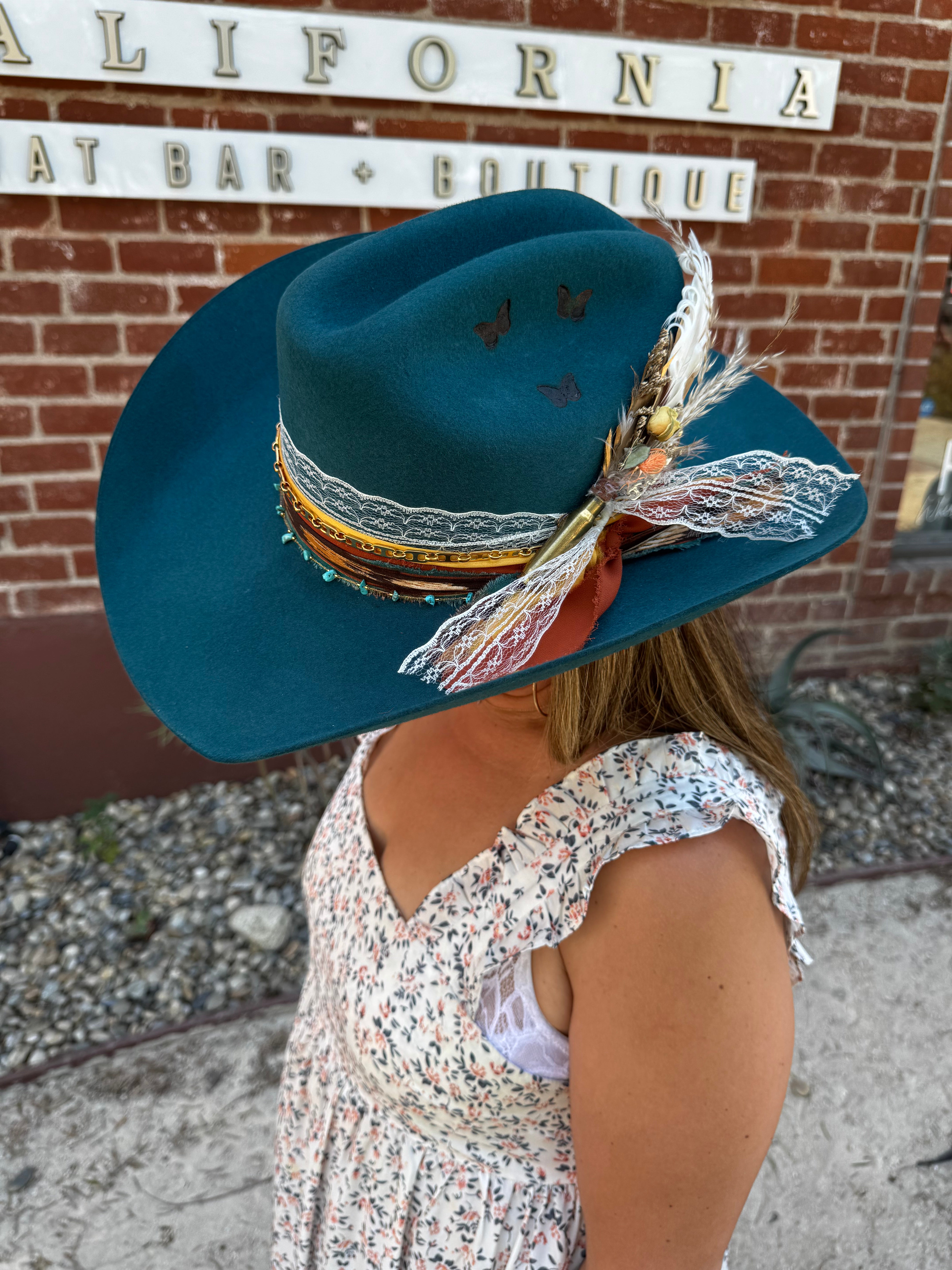 Midnight Monarch Hat