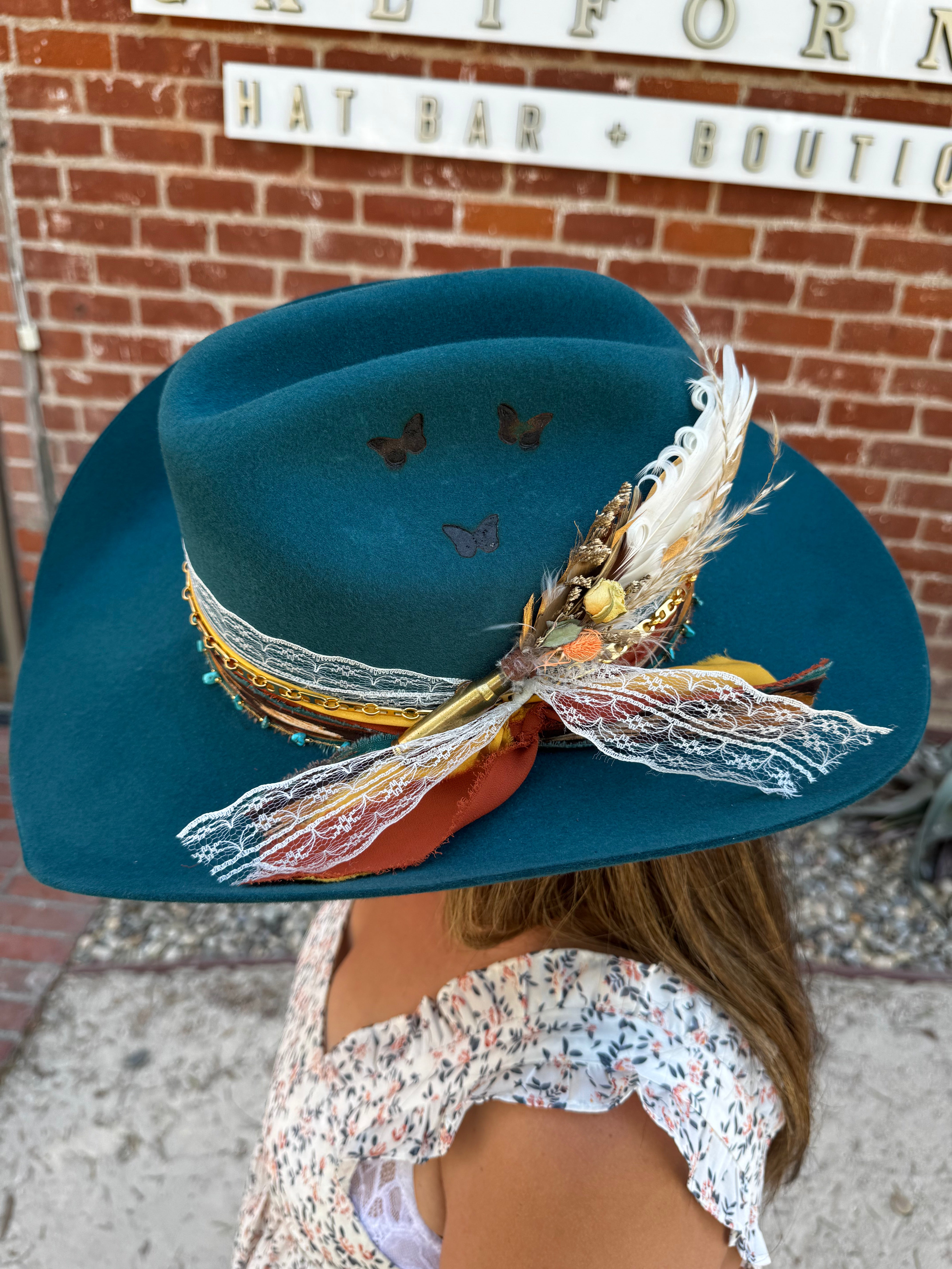 Midnight Monarch Hat