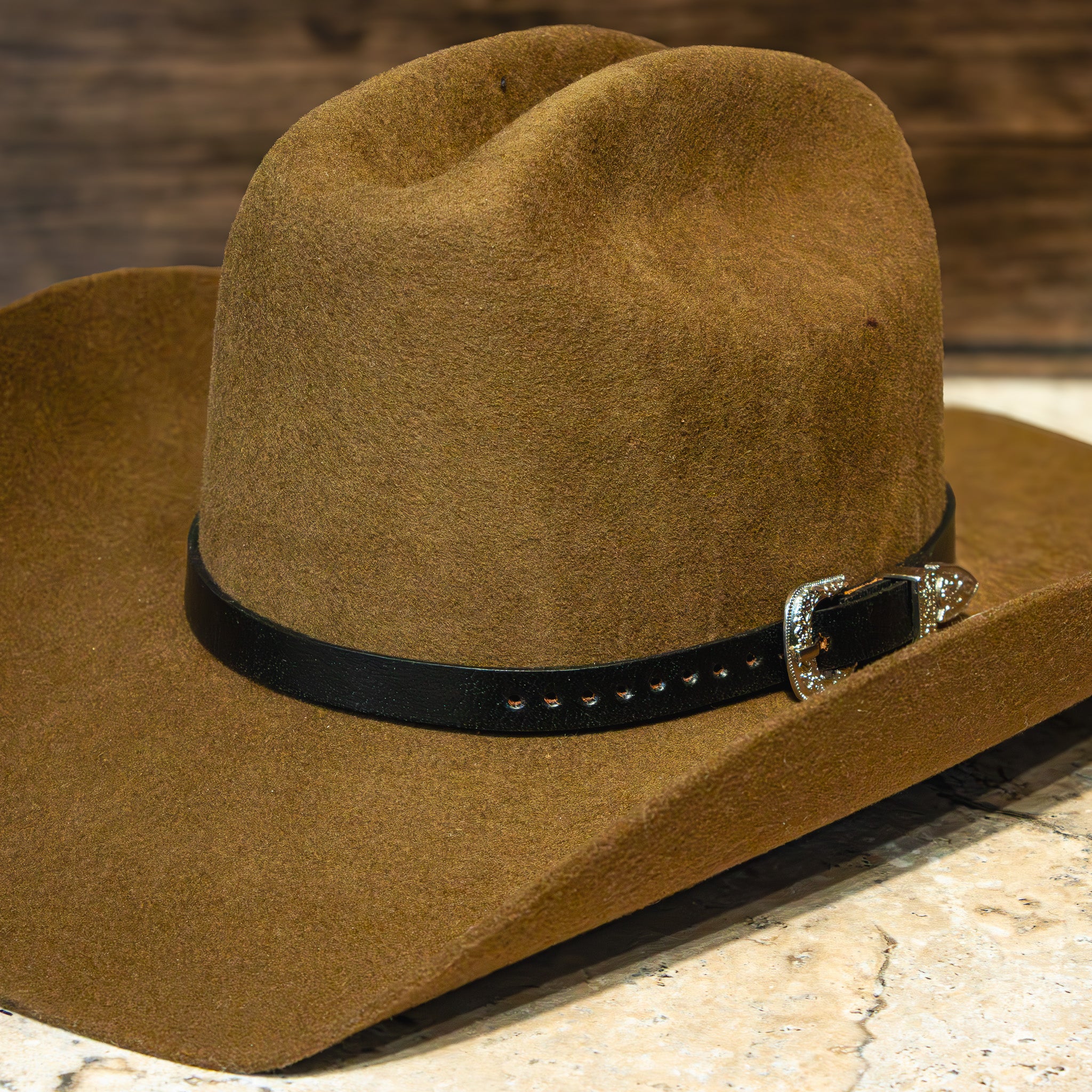 Cash Leather Hat Band