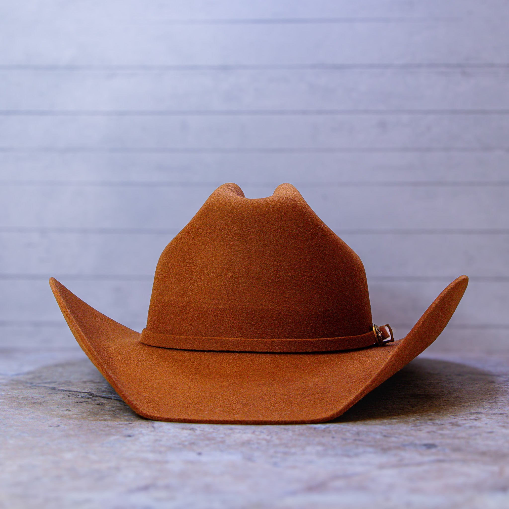 Premium Wool Cattleman Cowboy Hat - Copper