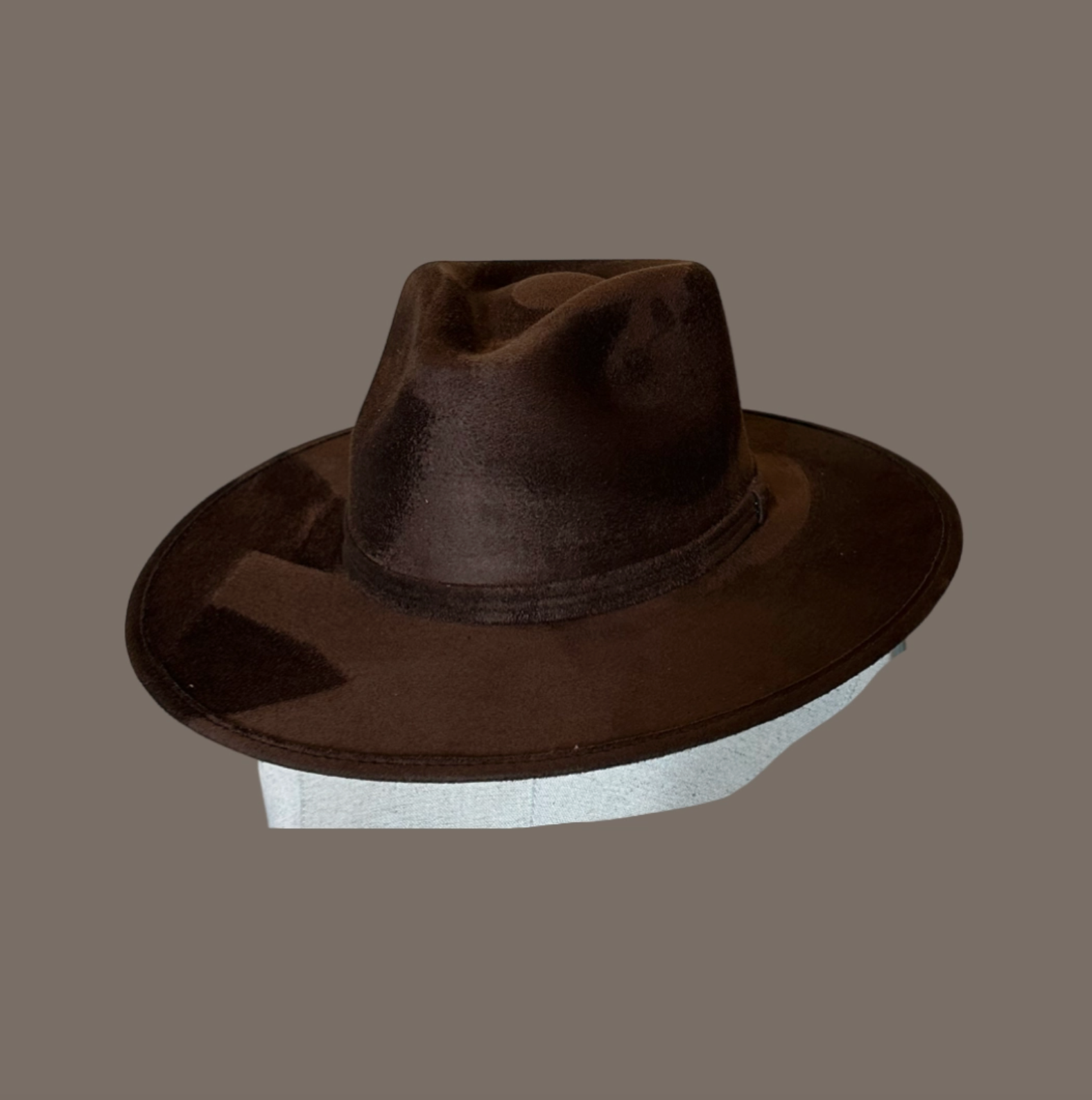 Vegan Suede Tear Drop