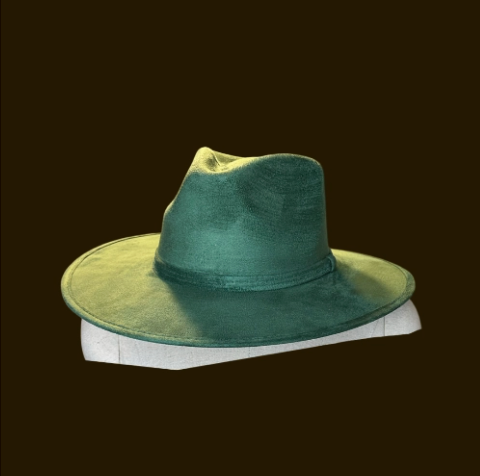 Vegan Suede Tear Drop